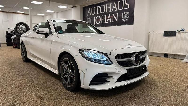 Gebraucht Mercedes C220 194 PS (142 kW) 2019 Weiß Cabrio