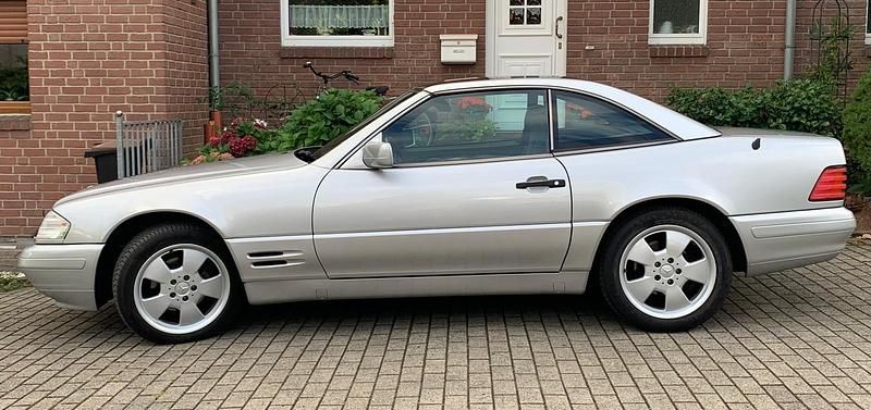 Silber Gebraucht 1997 Mercedes SL280 Cabrio | 14.900 € (Fairer Preis) - Bild 1/4
