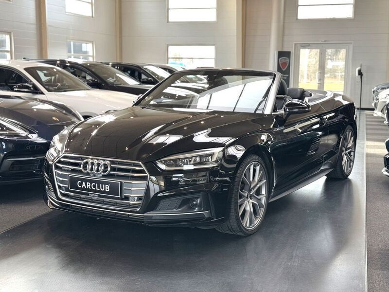 Schwarz Gebraucht 2019 Audi A5 Cabriolet S-Line Cabrio | 34.900 € (Guter Preis) - Bild 1/4