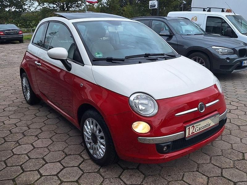 Gebraucht Fiat 500 Lounge 69 PS (50 kW) 2008 Rot Kleinwagen