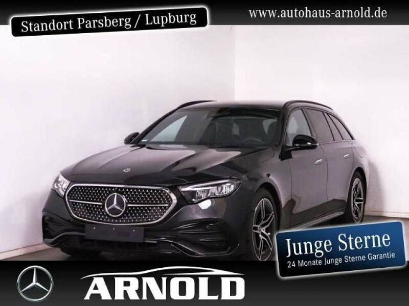 Graphitgrau (metallic) Gebraucht 2024 Mercedes E300 AMG Kombi | 50.849 € (Superpreis) - Bild 1/4
