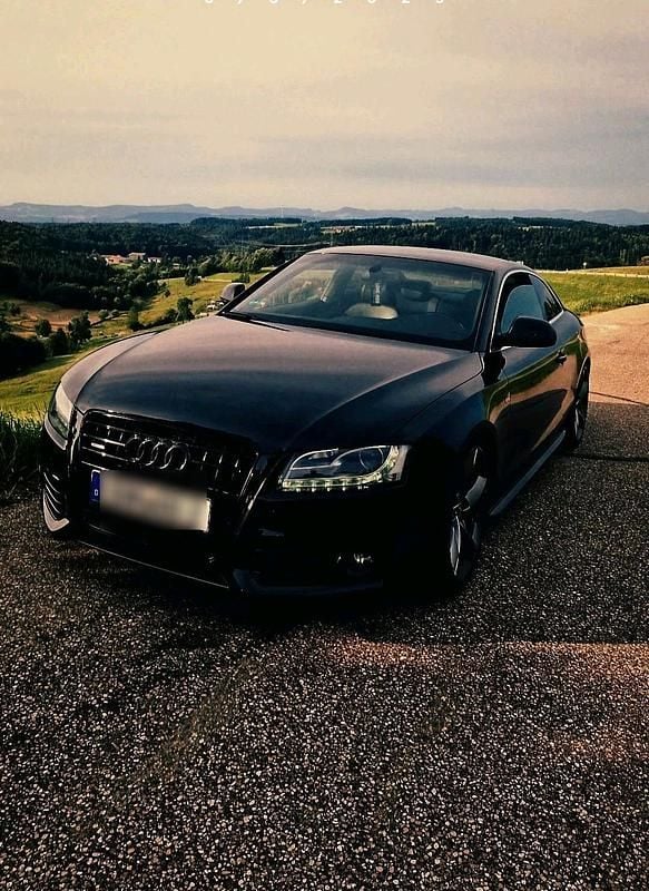 Schwarz Gebraucht 2007 Audi A5 Coupé | 6.300 € (Fairer Preis) - Bild 1/4