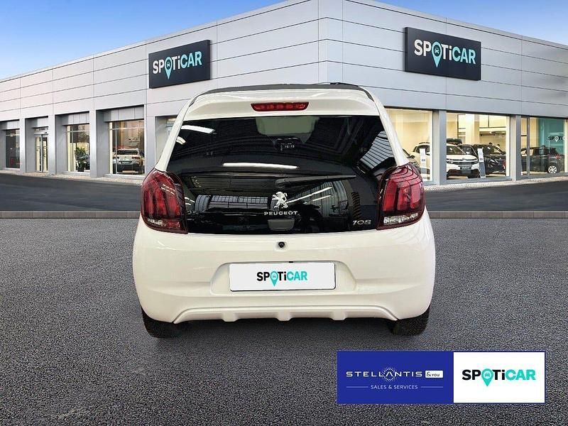 Gebraucht Peugeot 108 Style 72 PS (52 kW) 2022 Weiß lipizanweiß Kleinwagen