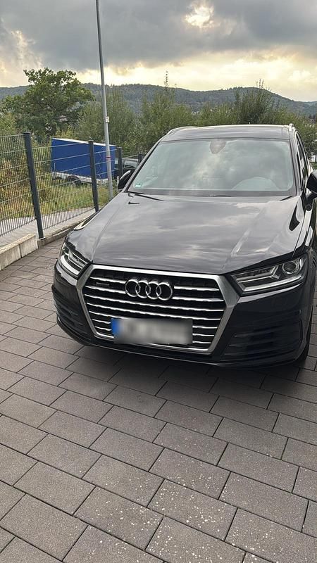 Schwarz Gebraucht 2016 Audi Q7 S-Line SUV | 29.999 € (Superpreis) - Bild 1/4