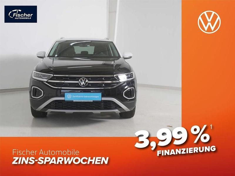 Schwarz Gebraucht 2024 VW T-Roc Style SUV | 26.940 € (Superpreis) - Bild 1/4