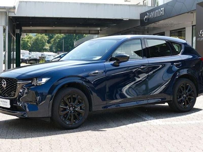 Blau Gebraucht 2022 Mazda CX-60 Homura-Line SUV | 37.490 € (Guter Preis) - Bild 1/4