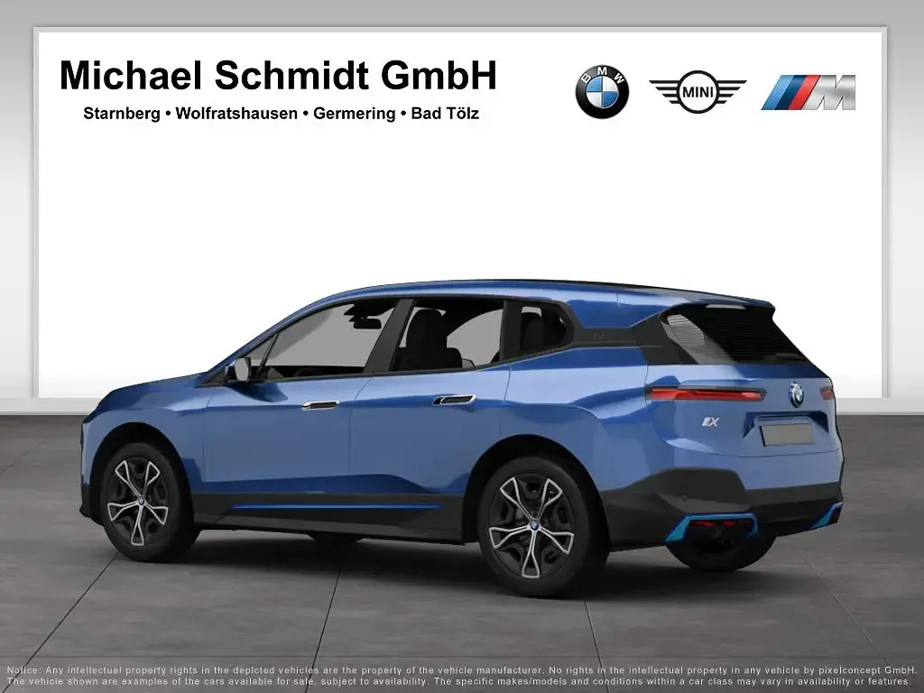 Gebraucht BMW iX Sport Line 239 kW (326 PS) 2023 Phytonicblau SUV