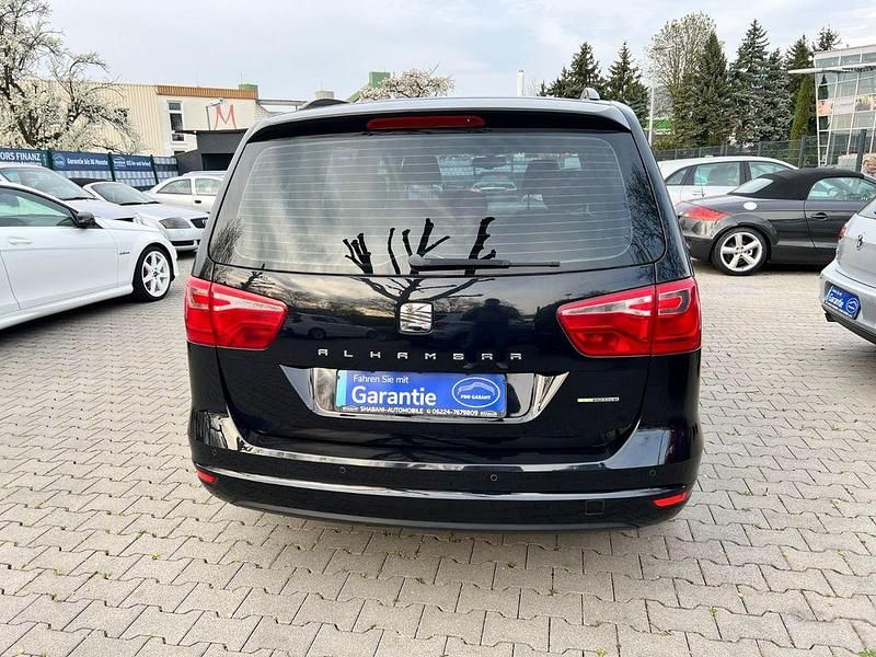 Gebraucht Seat Alhambra Style 140 PS (102 kW) 2010 Schwarz Van / Kleinbus