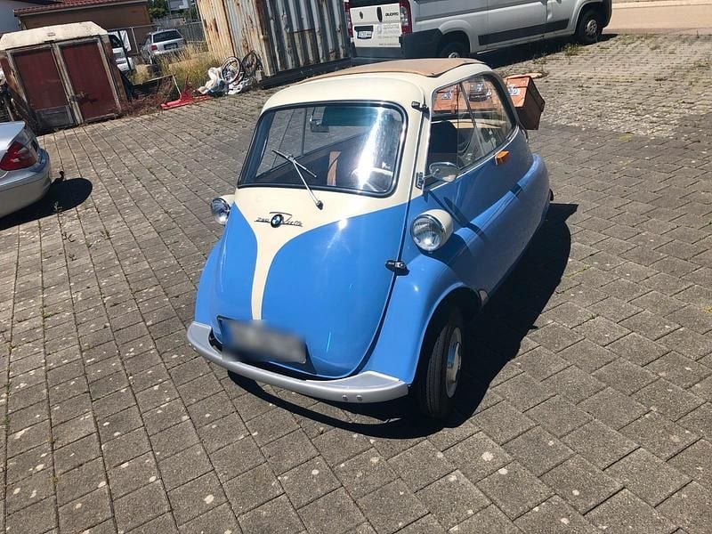 Blau Gebraucht 1959 BMW Isetta 250 Coupé | 22.222 € - Bild 1/4
