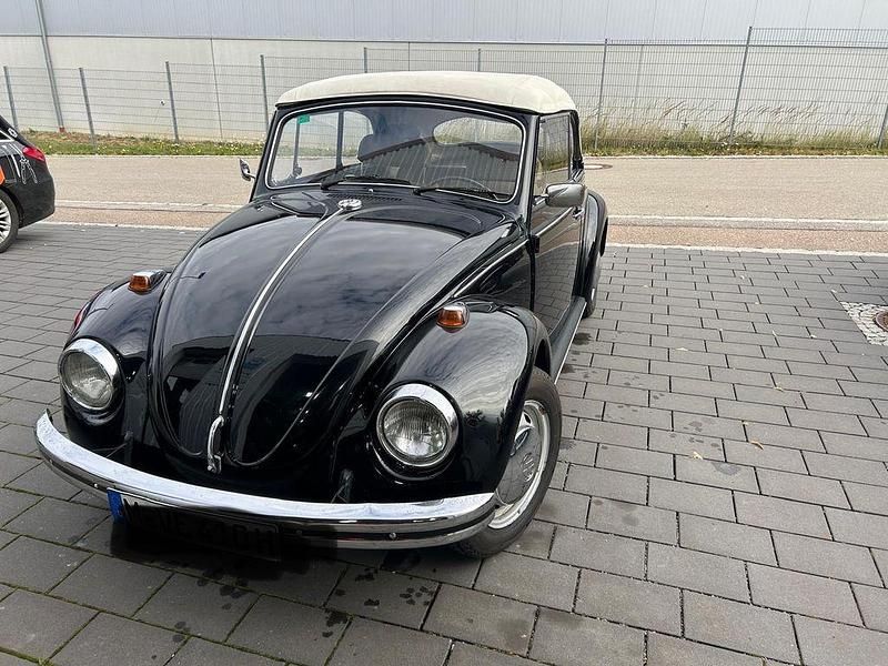 Schwarz Gebraucht 1977 VW Käfer Cabrio | 25.500 € - Bild 1/4