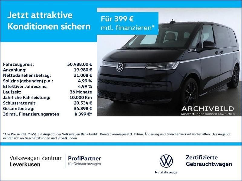 Deep black Gebraucht 2024 VW T7 Style Van | 50.988 € (Superpreis) - Bild 1/4