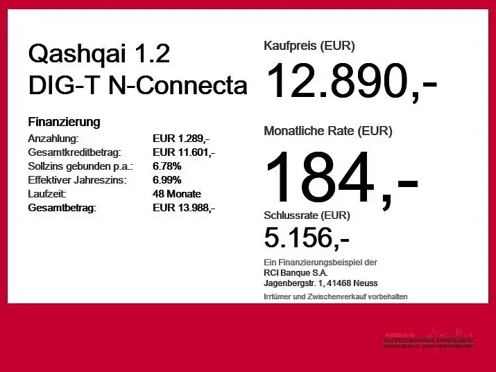 Gebraucht Nissan Qashqai N-Connecta 116 PS (85 kW) 2018 Vivid blue (metallic) SUV
