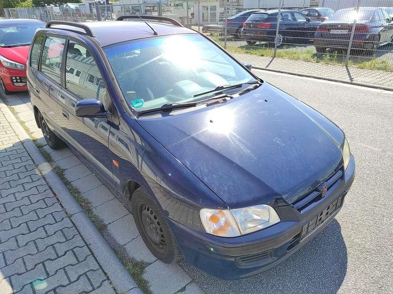 Gebraucht Mitsubishi Space Star 86 PS (63 kW) 2000 Blau Van / Kleinbus