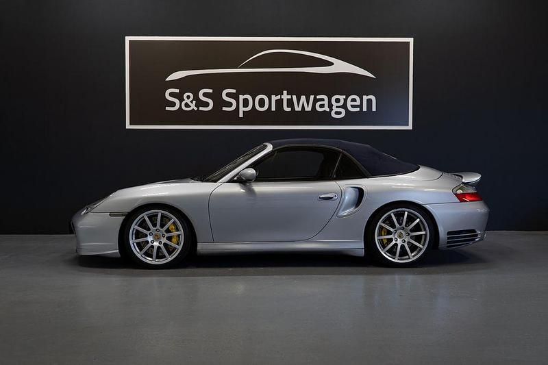 Grau Gebraucht 2003 Porsche 996 Turbo Cabrio | 104.000 € - Bild 1/4