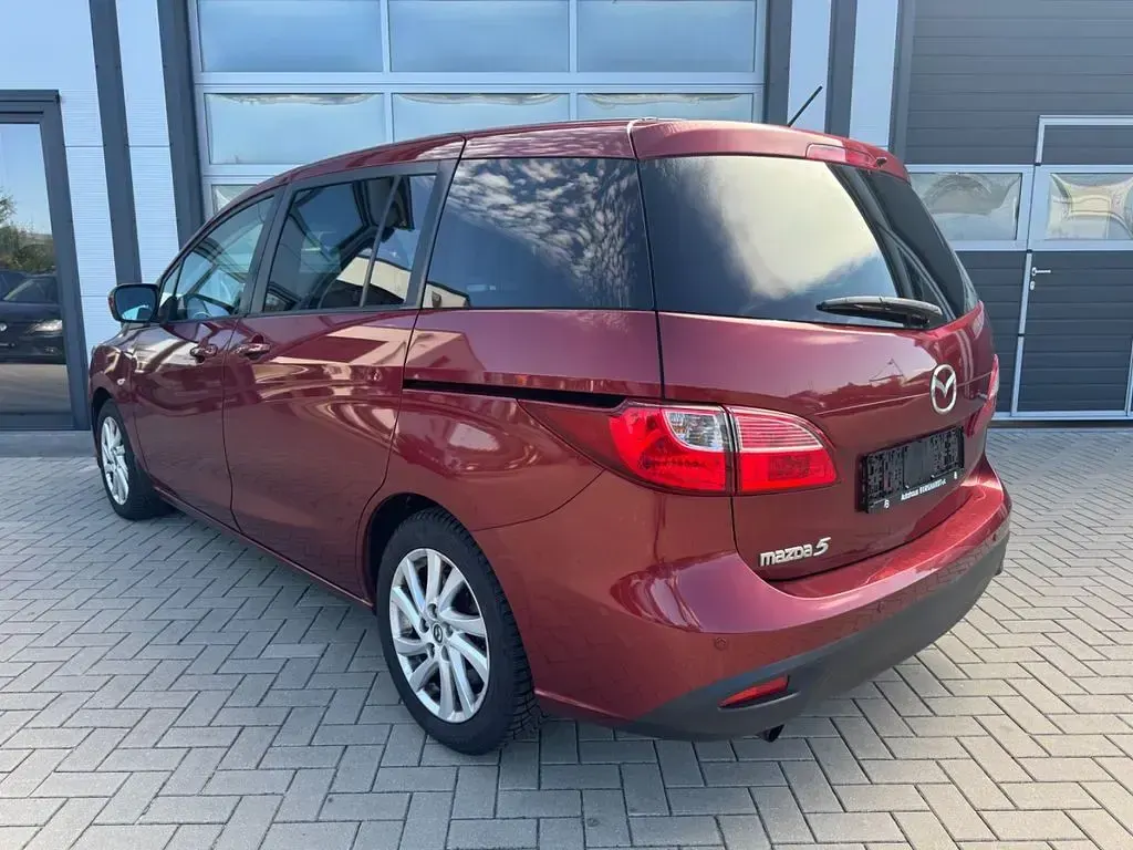 Gebraucht Mazda 5 Center-Line 150 PS (110 kW) 2011 Rot Van / Kleinbus