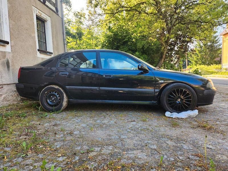 Schwarz Gebraucht 2003 Mitsubishi Carisma Limousine | 569 € (Superpreis) - Bild 1/4
