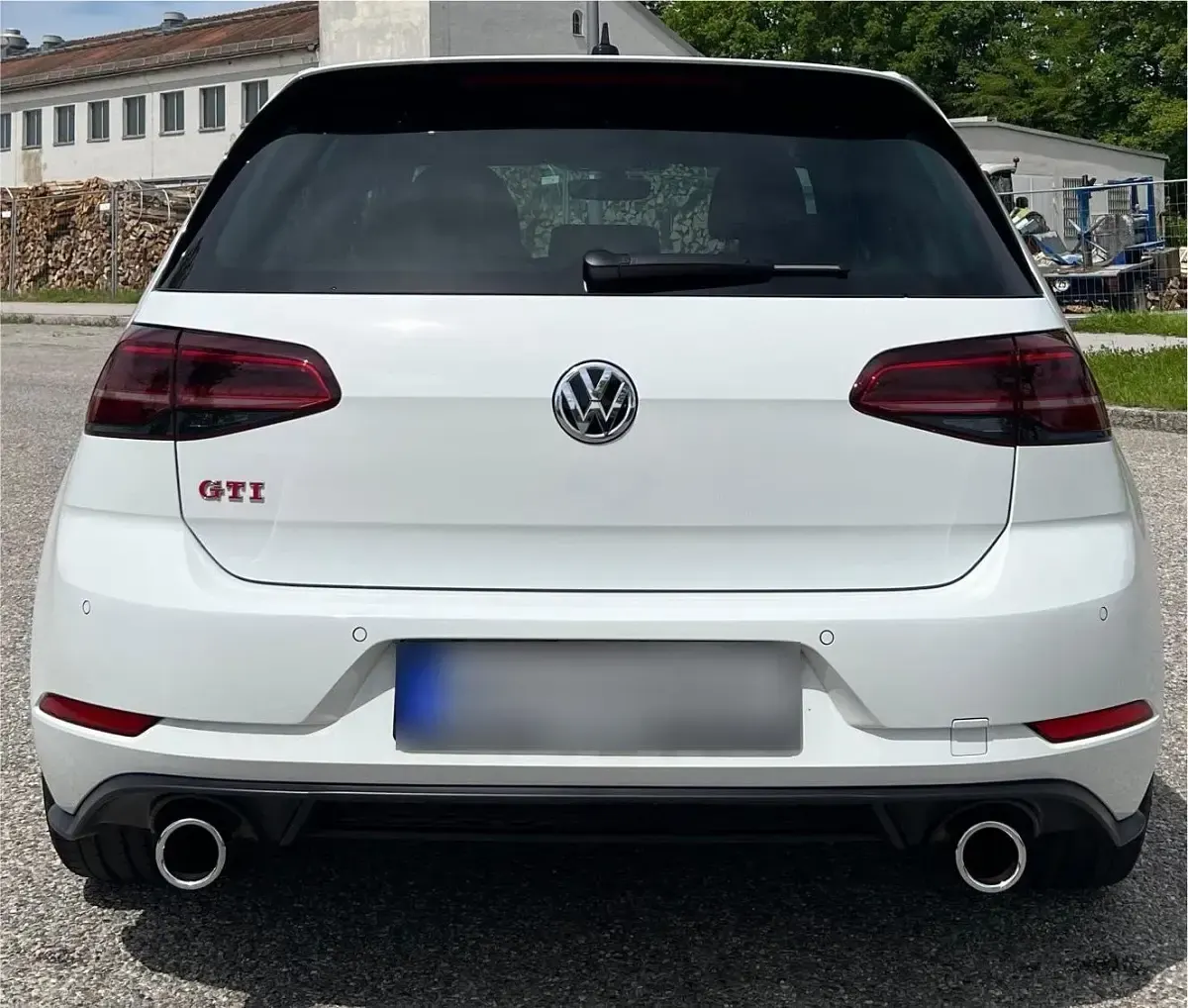 Gebraucht VW Golf VII GTI 245 PS (180 kW) 2020 Weiß Coupé