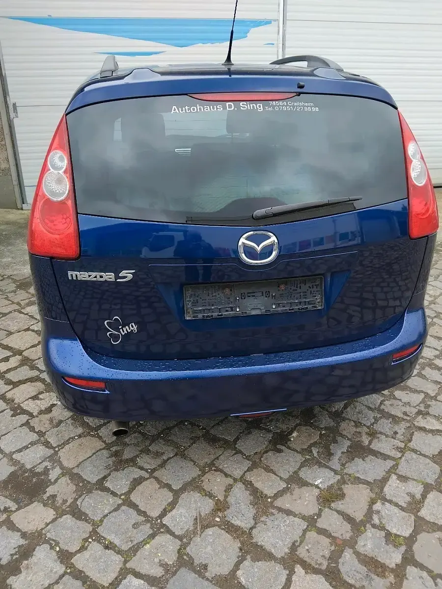 Gebraucht Mazda 5 145 PS (106 kW) 2007 Blau Van / Kleinbus