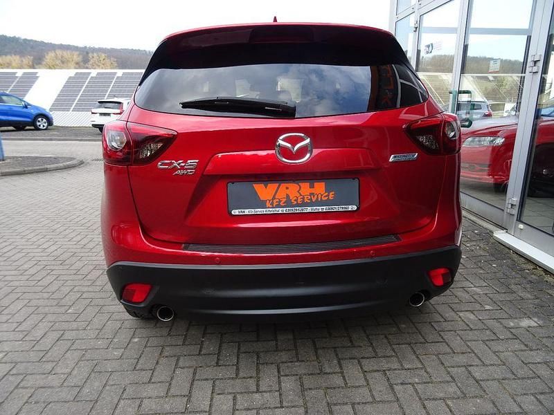Gebraucht Mazda CX-5 Exclusive-Line 160 PS (117 kW) 2015 Rot SUV