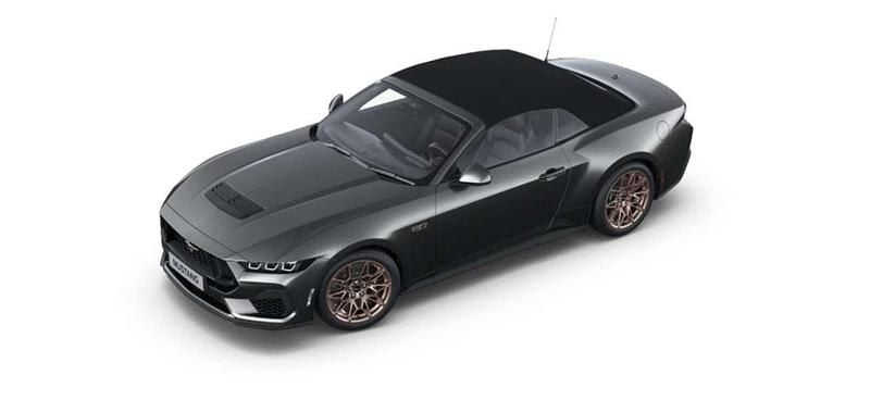 Neu Ford Mustang GT Convertible 446 PS (328 kW) 2025 Carbonized gray/asher gray Cabrio