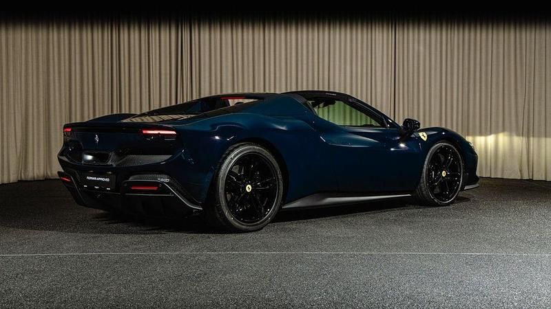 Neu Ferrari 296 2025 Blau Cabrio