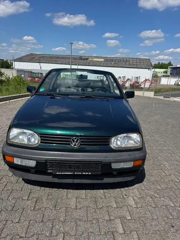 Gebraucht VW Golf Cabriolet 90 PS (66 kW) 1996 Grün Cabrio