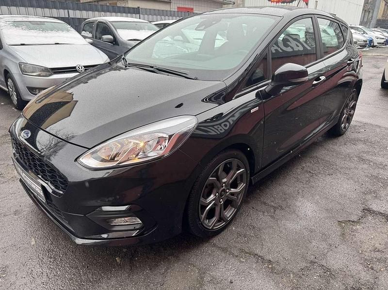 Gebraucht Ford Fiesta ST-Line 101 PS (74 kW) 2018 Schwarz Kleinwagen