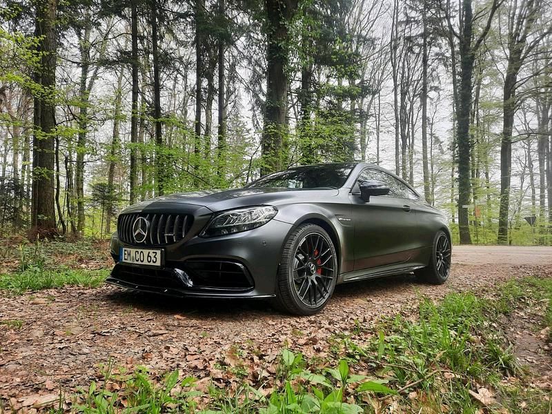 Schwarz Gebraucht 2020 Mercedes C63S AMG AMG Coupé | 63.900 € (Superpreis) - Bild 1/4