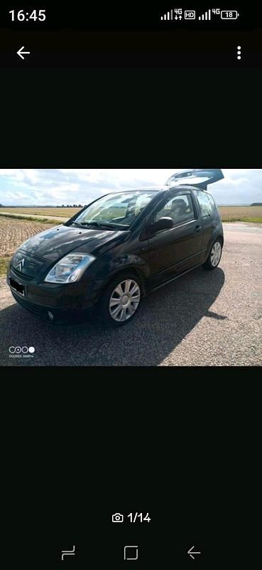 Schwarz Gebraucht 2006 Citroën C2 Kleinwagen | 2.500 € (Fairer Preis) - Bild 1/4