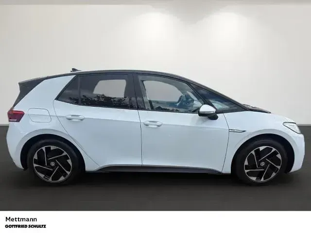 Gebraucht VW ID.3 Pro 150 kW (204 PS) 2021 Weiss Kleinwagen