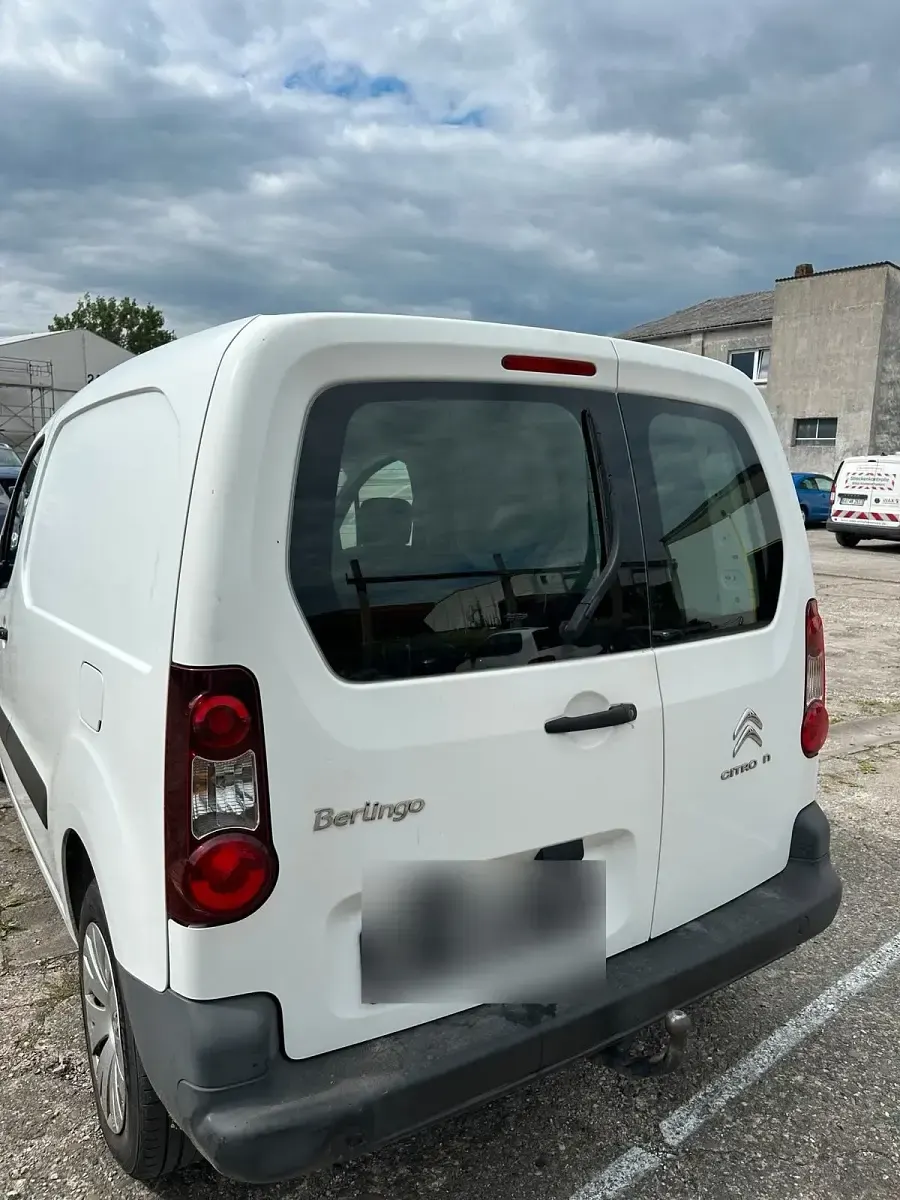 Gebraucht Citroën Berlingo 75 PS (55 kW) 2015 Weiß Van / Kleinbus