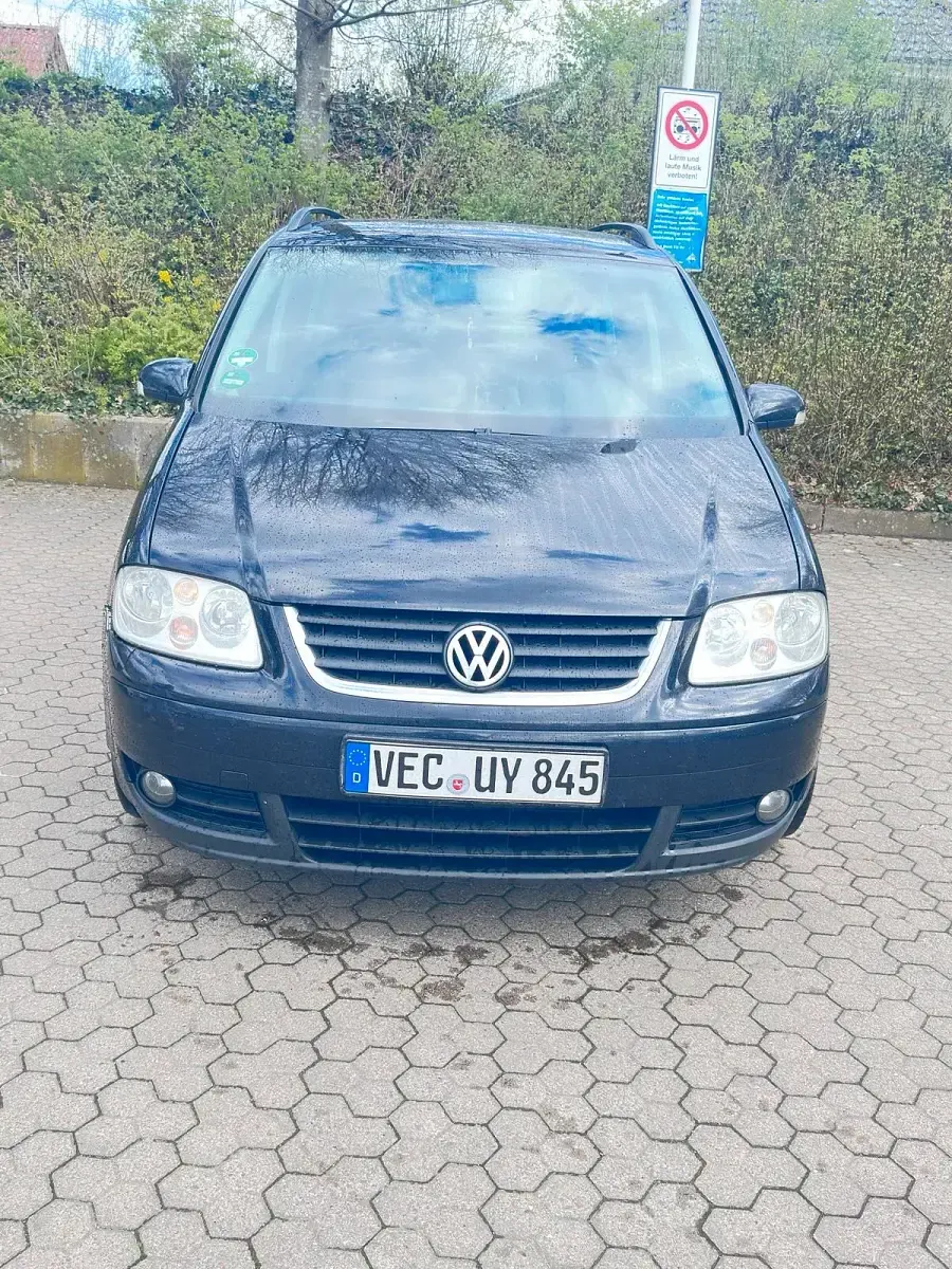 Gebraucht VW Touran 140 PS (102 kW) 2006 Schwarz Van / Kleinbus
