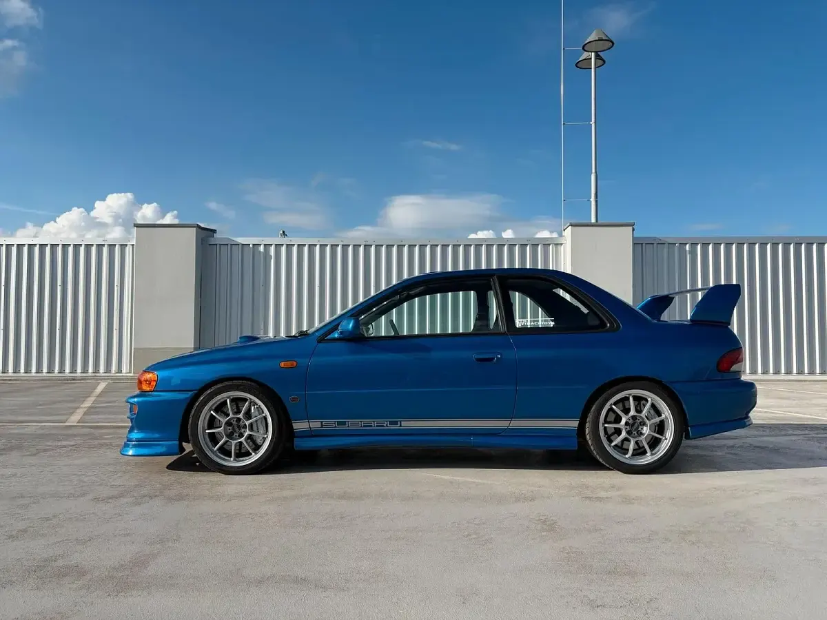 Gebraucht Subaru Impreza 280 PS (205 kW) 1998 Blau Coupé