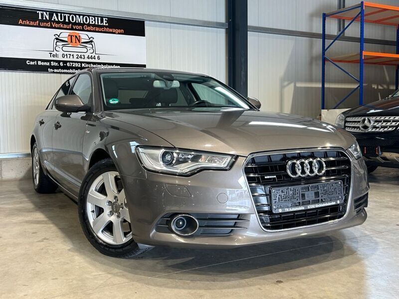 Grau Gebraucht 2014 Audi A6 S-Line Limousine | 17.800 € (Fairer Preis) - Bild 1/4