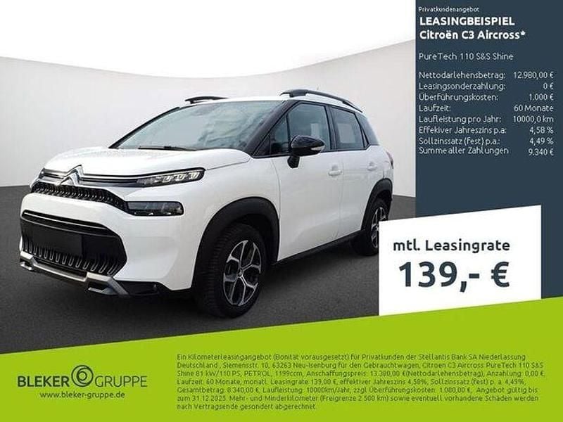 Weiss Gebraucht 2023 Citroën C3 Kleinwagen | 12.980 € (Guter Preis) - Bild 1/3