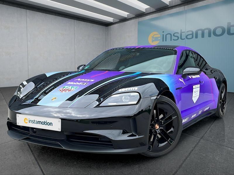 Schwarz Gebraucht 2025 Porsche Taycan Limousine | 101.299 € (Fairer Preis) - Bild 1/4