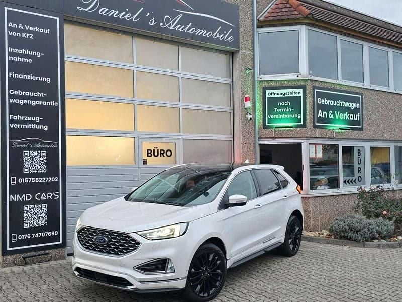Weiß Gebraucht 2019 Ford Edge Vignale SUV | 23.887 € (Guter Preis) - Bild 1/3