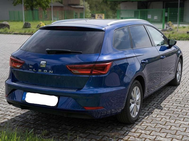 Second-hand Seat Leon ST 116 CP (85 kW) 2019 Albastru Break