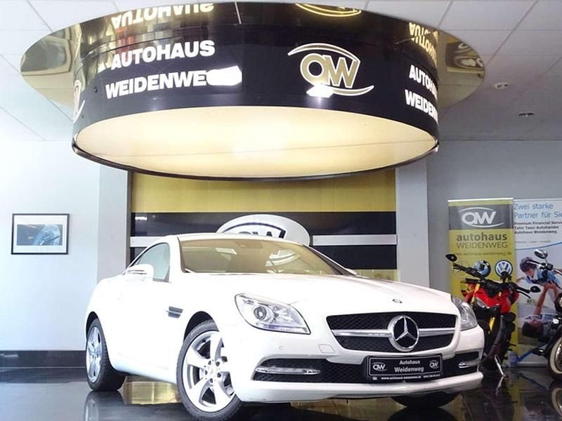 Gebraucht Mercedes SLK200 184 PS (135 kW) 2011 Weiß Cabrio