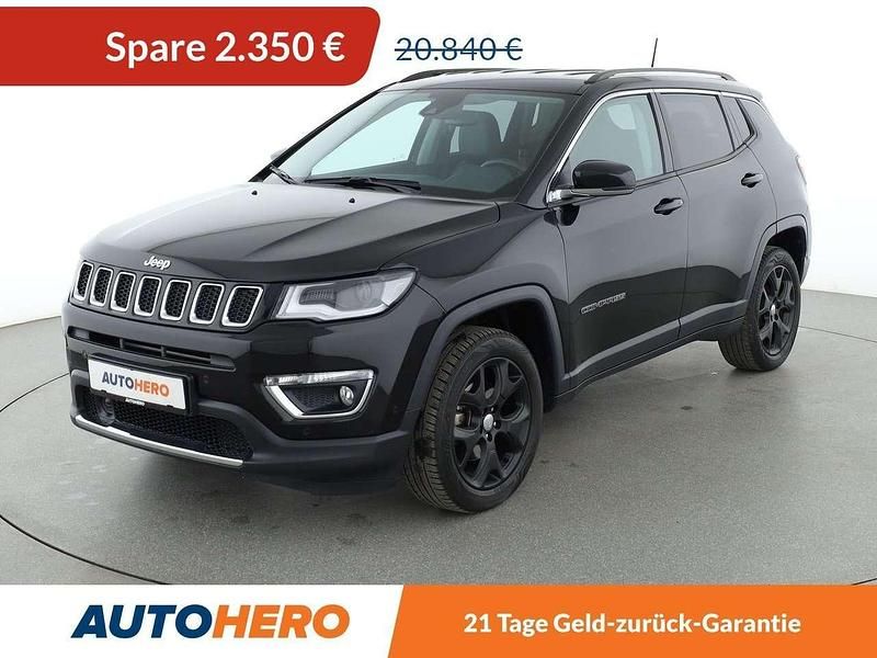 Schwarz Gebraucht 2019 Jeep Compass Limited SUV | 18.490 € (Fairer Preis) - Bild 1/3