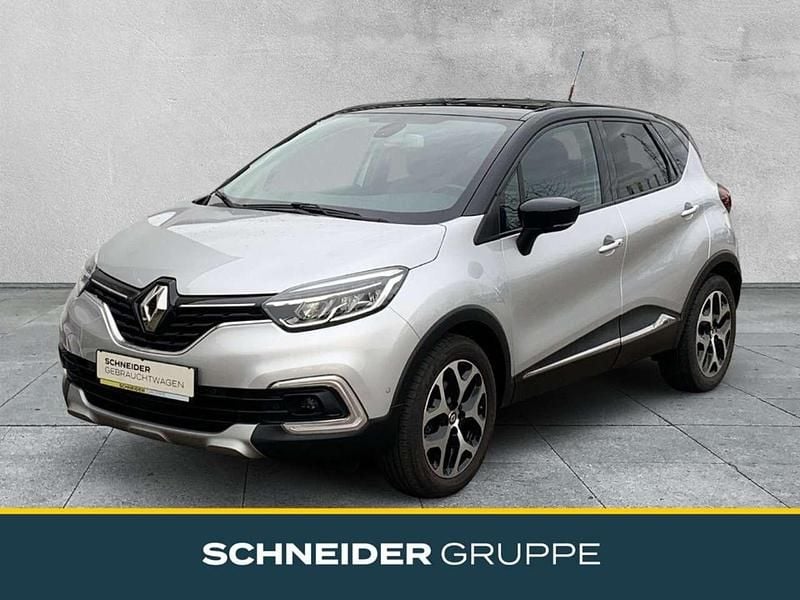 Platingrau/blackpearlschwar Gebraucht 2018 Renault Captur Intens SUV | 13.890 € (Etwas zu teuer) - Bild 1/4