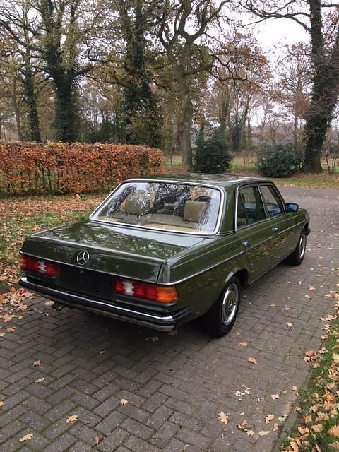 Brugt Mercedes E250 140 HK (102 kW) 1980 Grøn Sedan