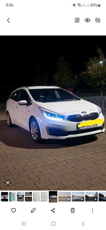 Gebraucht Kia Ceed 110 PS (80 kW) 2017 Weiß Kleinwagen