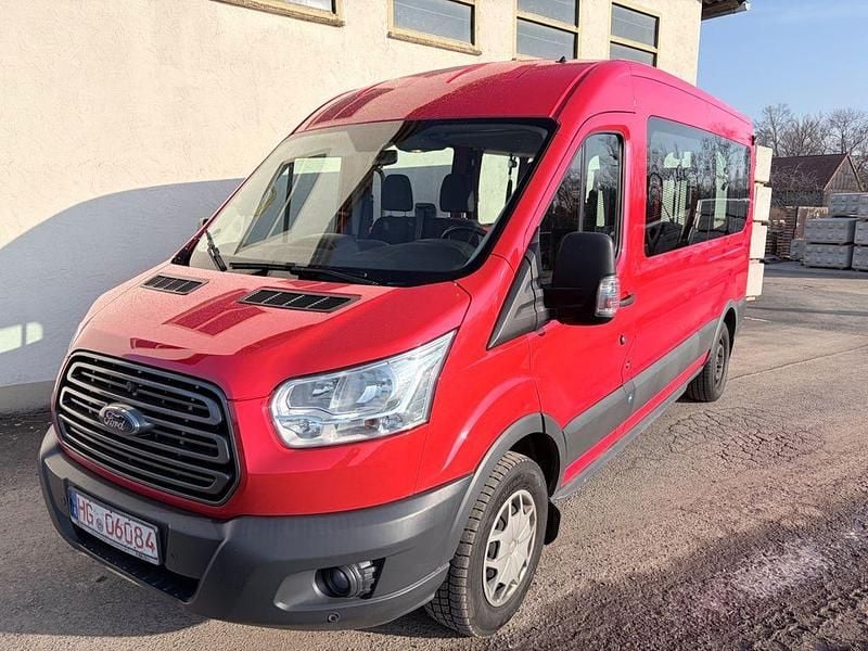 Rot Gebraucht 2017 Ford Transit Trend Kombi | 12.499 € (Guter Preis) - Bild 1/4