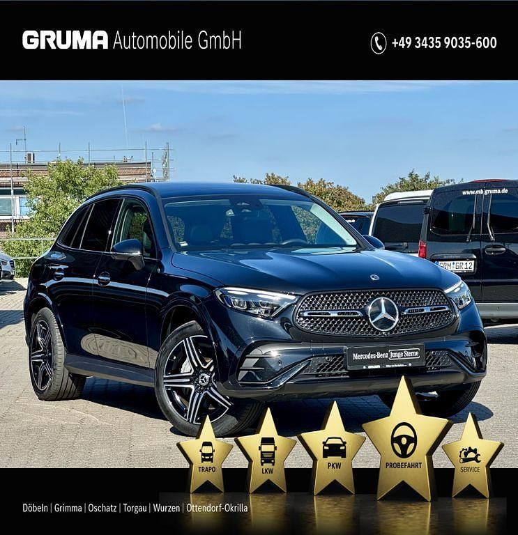 Schwarz Gebraucht 2024 Mercedes GLC300e AMG Line Premium Plus SUV | 75.460 € - Bild 1/4