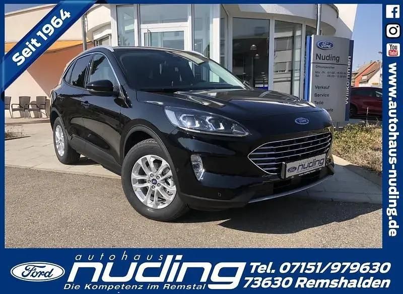 Obsidianschwarz Gebraucht 2022 Ford Kuga Titanium X SUV | 36.990 € - Bild 1/4