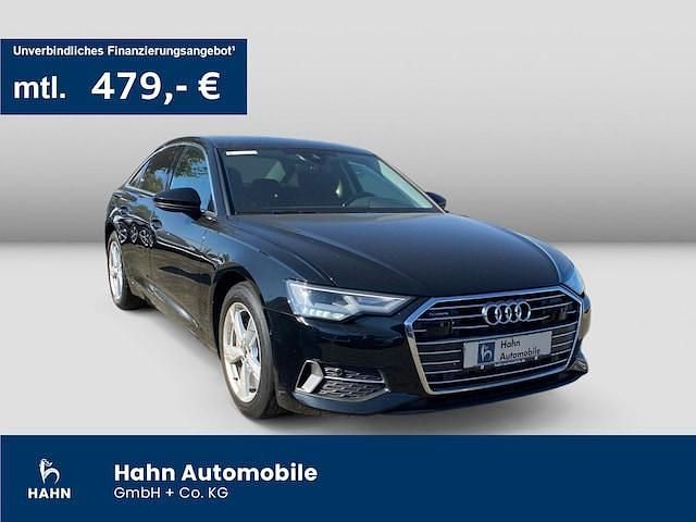 Brillantschwarz Gebraucht 2022 Audi A6 Sport Limousine | 34.990 € (Fairer Preis) - Bild 1/3