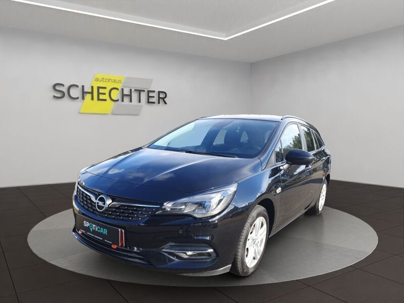 Schwarz Gebraucht 2021 Opel Astra Edition Kombi | 16.890 € (Fairer Preis) - Bild 1/4