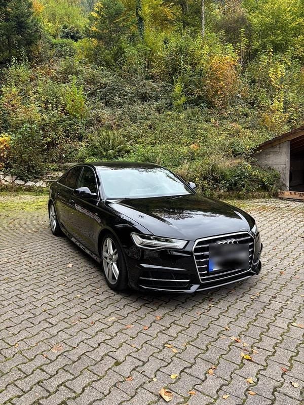 Schwarz Gebraucht 2017 Audi A6 S-Line Limousine | 17.900 € (Superpreis) - Bild 1/4