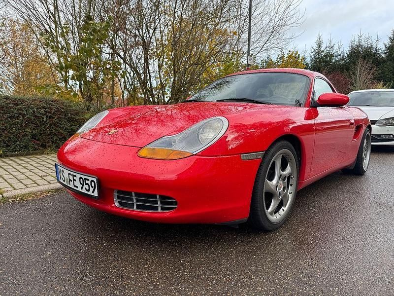 Rot Gebraucht 1998 Porsche Boxster Cabrio | 11.500 € (Fairer Preis) - Bild 1/4